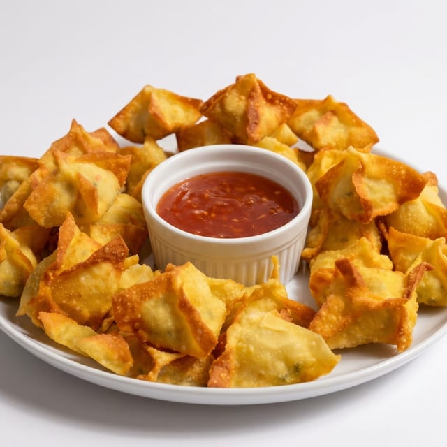 Crab Rangoons.